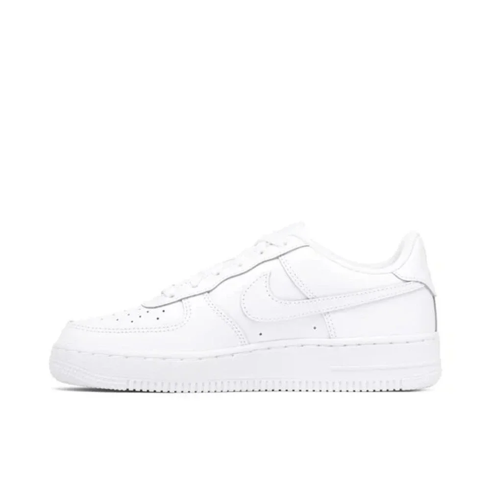 Nike‎ Air Force 1 LE GS Size 7Y, Women's Size 8.5 Triple White DH2920-111
